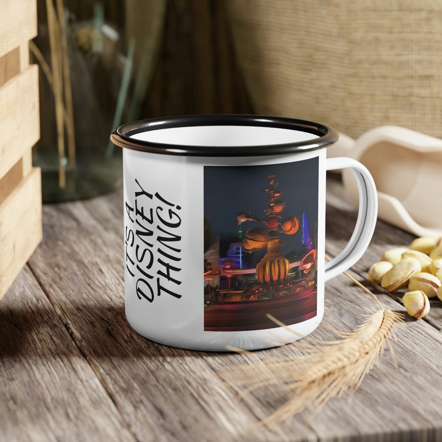 A Enamel Camp Cup Disneyland ~Astro Orbitor~ It's A Disney Thing!
