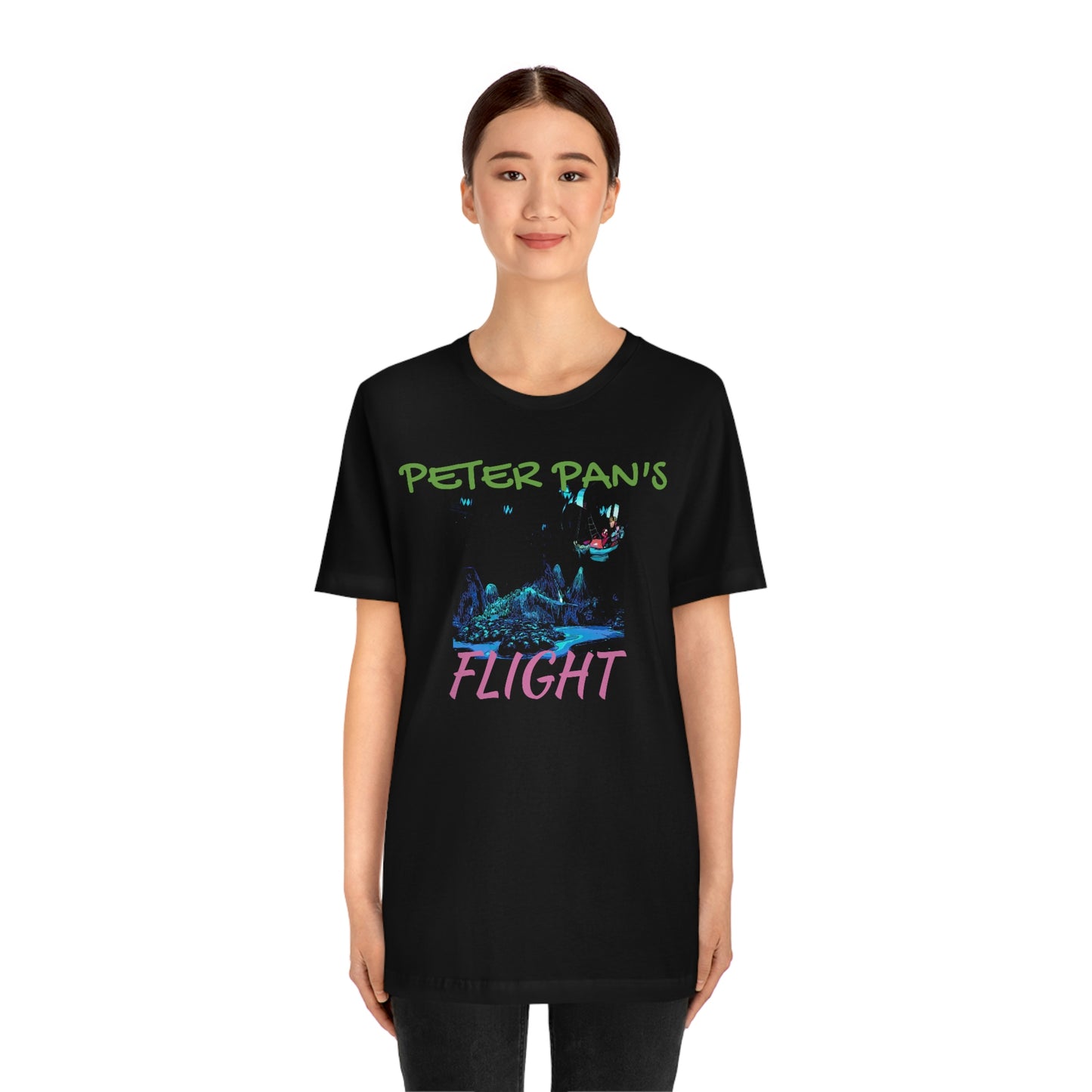 Unisex Jersey Short Sleeve Tee PETER PANS FLIGHT