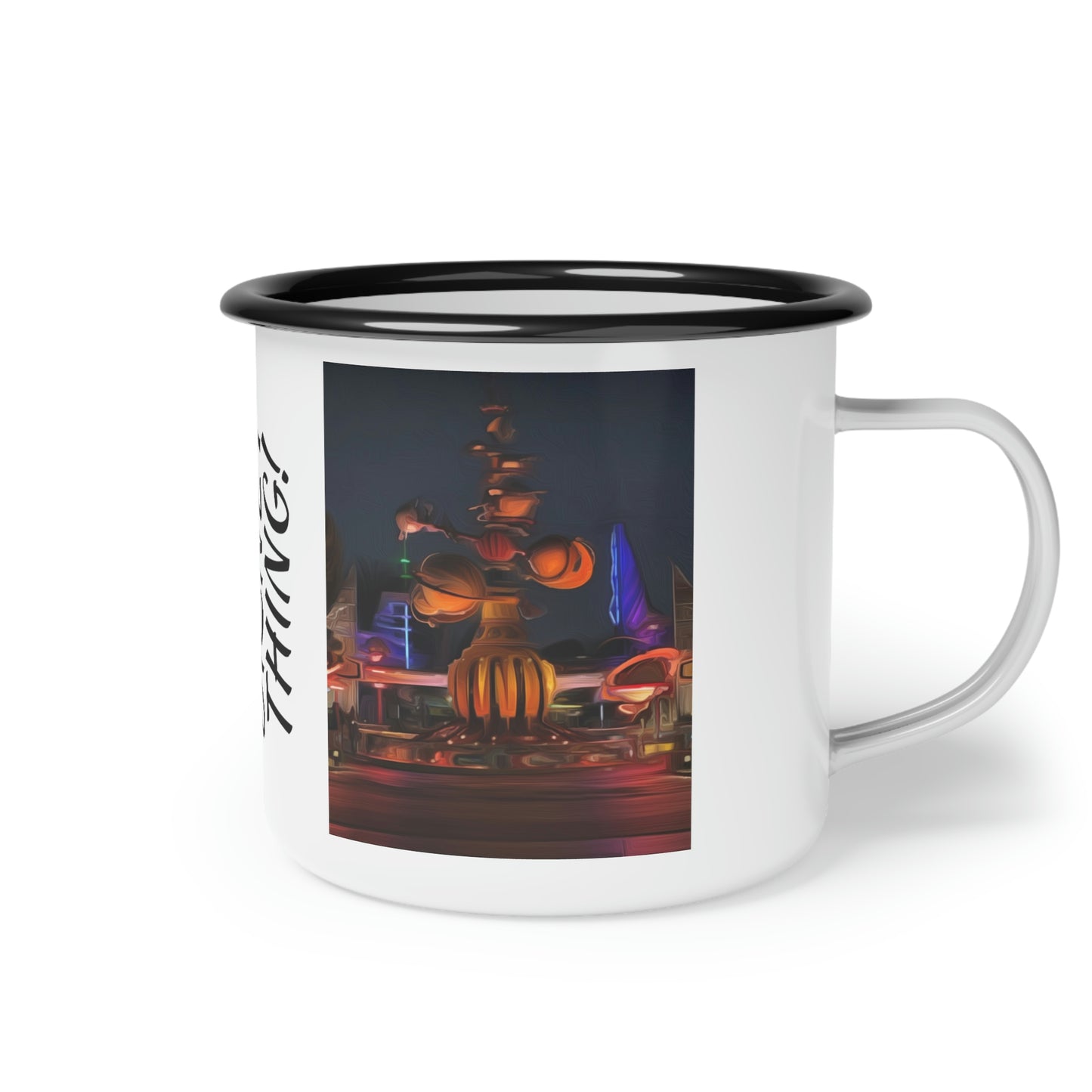 A Enamel Camp Cup Disneyland ~Astro Orbitor~ It's A Disney Thing!