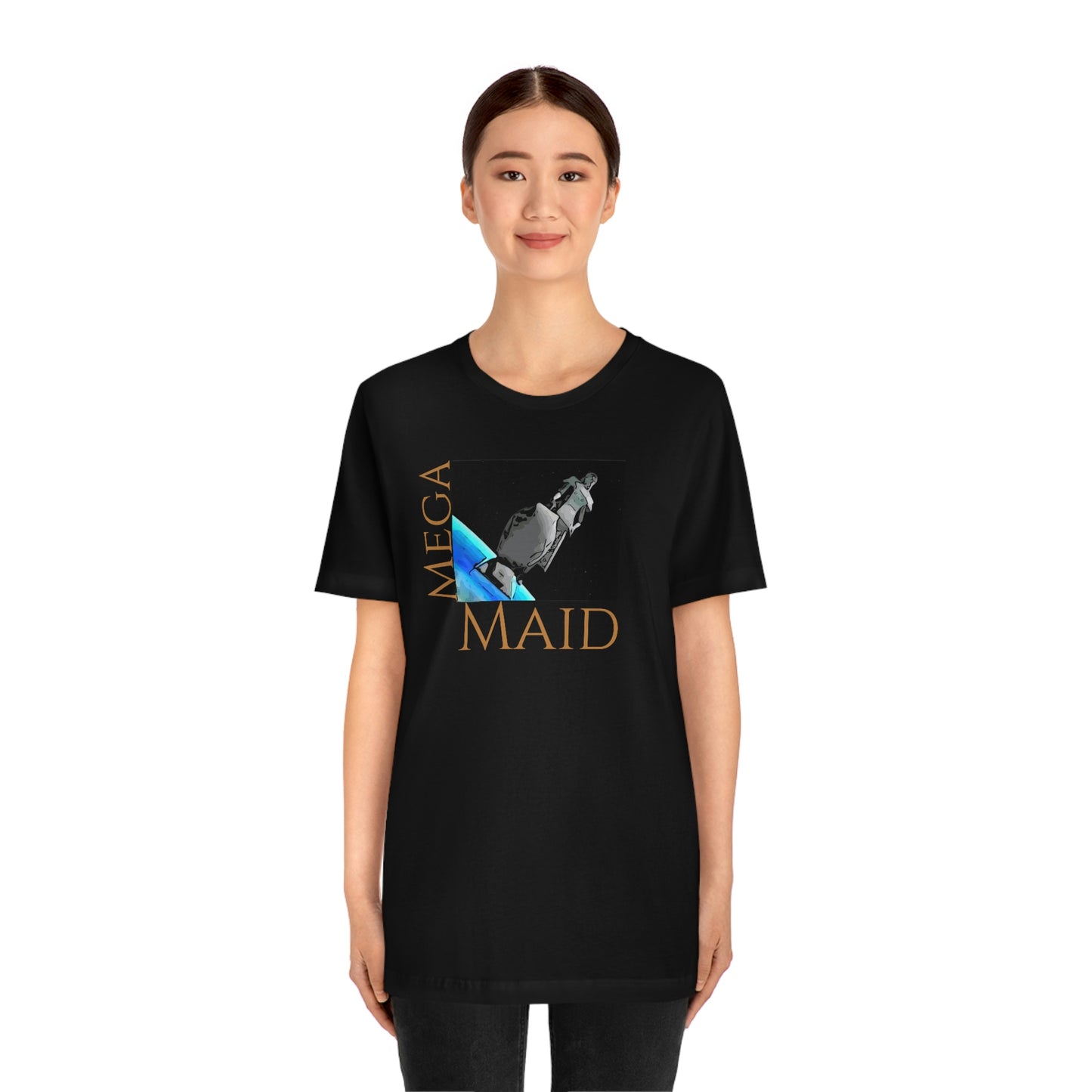 Unisex Jersey Short Sleeve Tee Spaceballs ~Mega Maid~