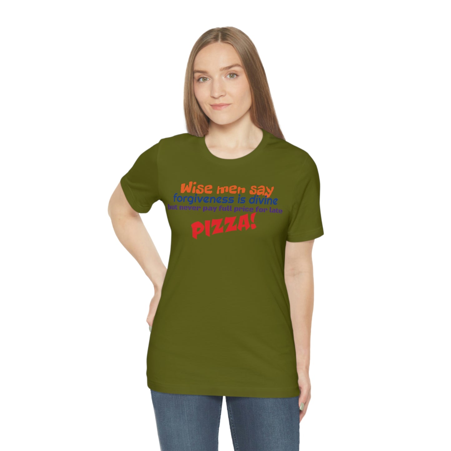 Unisex Jersey Short Sleeve Tee TMNT~Wise Men Say~
