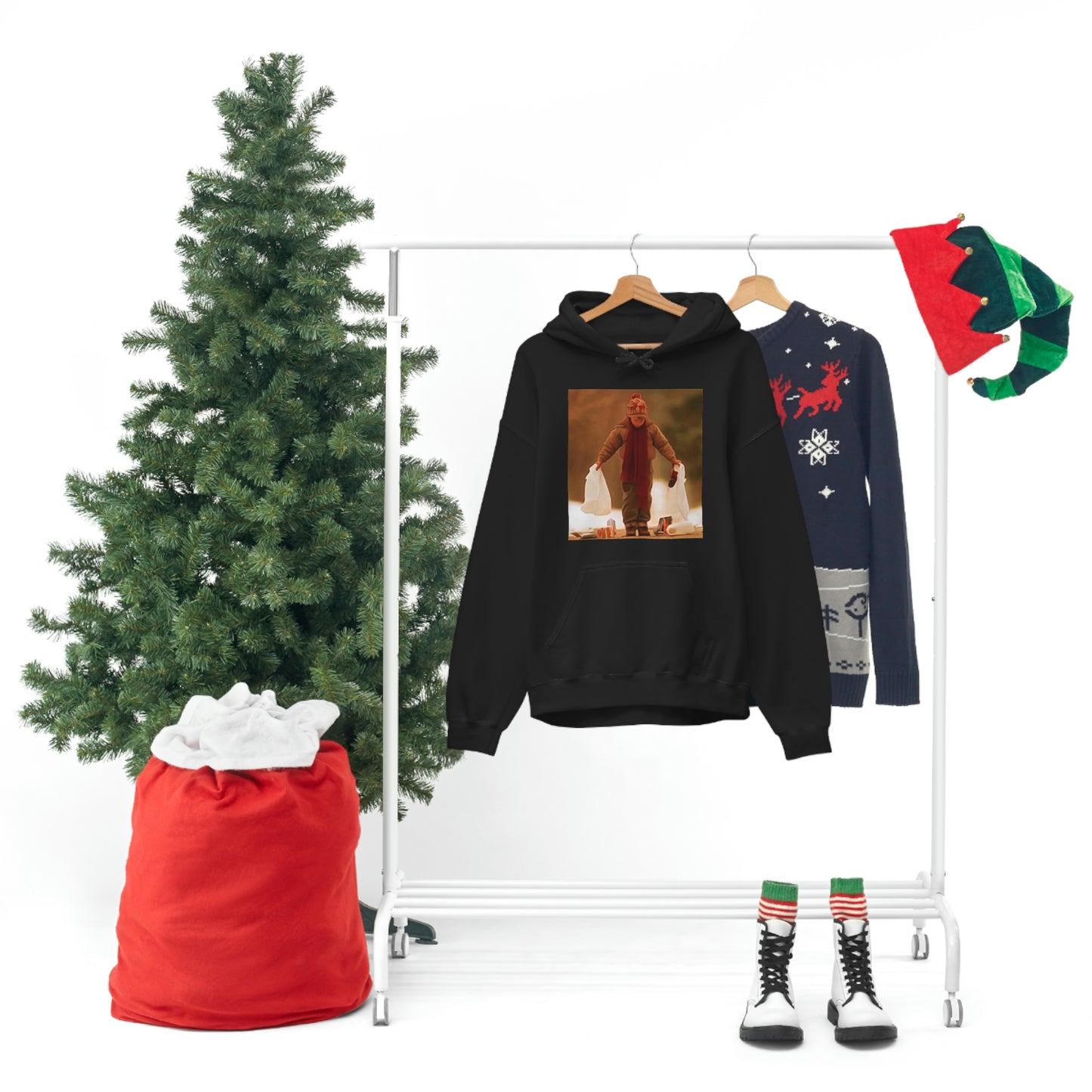 Unisex Heavy Blend™ Hooded Sweatshirt Home Alone ~ Kevin