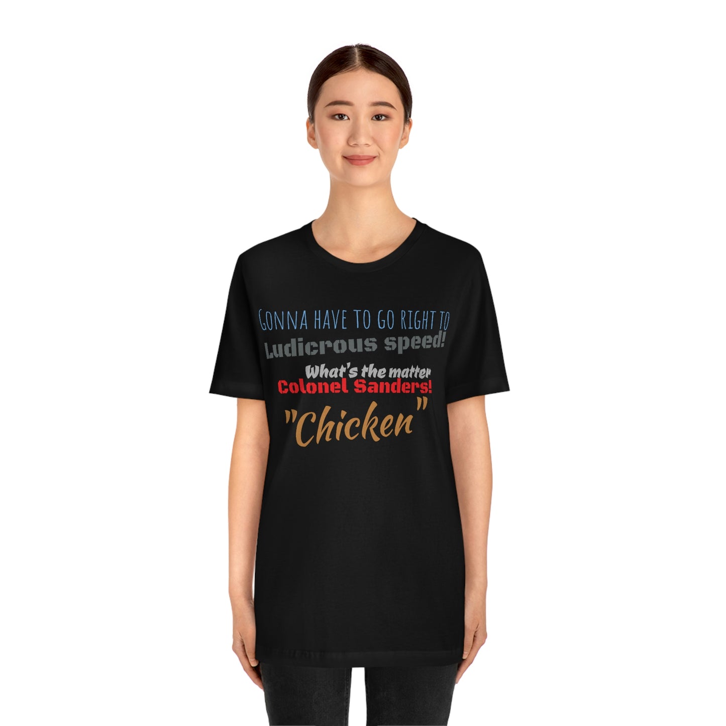 Unisex Jersey Short Sleeve Tee ludicrous speed