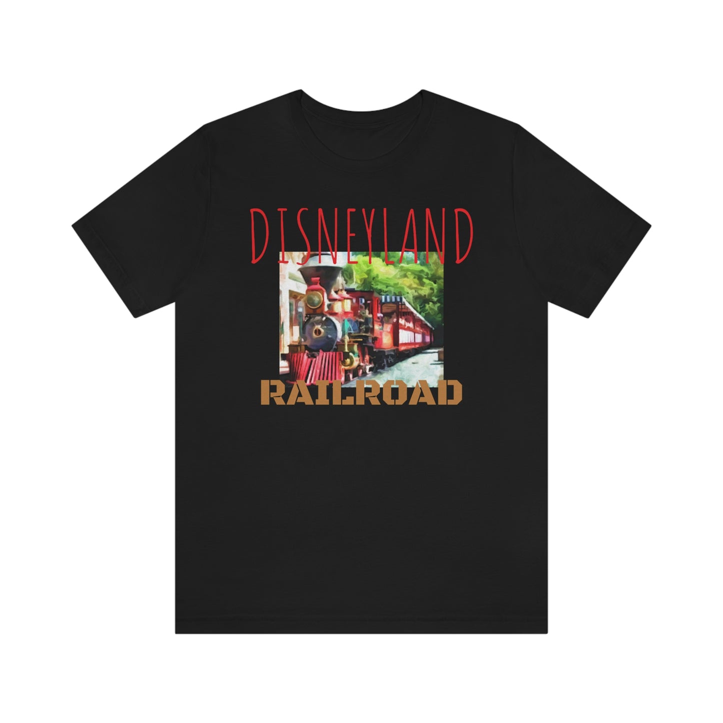 Unisex Jersey Short Sleeve Tee DISNEYLAND RAILROAD