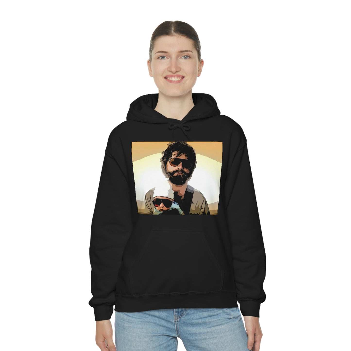 Unisex Heavy Blend™ Hooded Sweatshirt ~The Hangover ~ baby Carlos