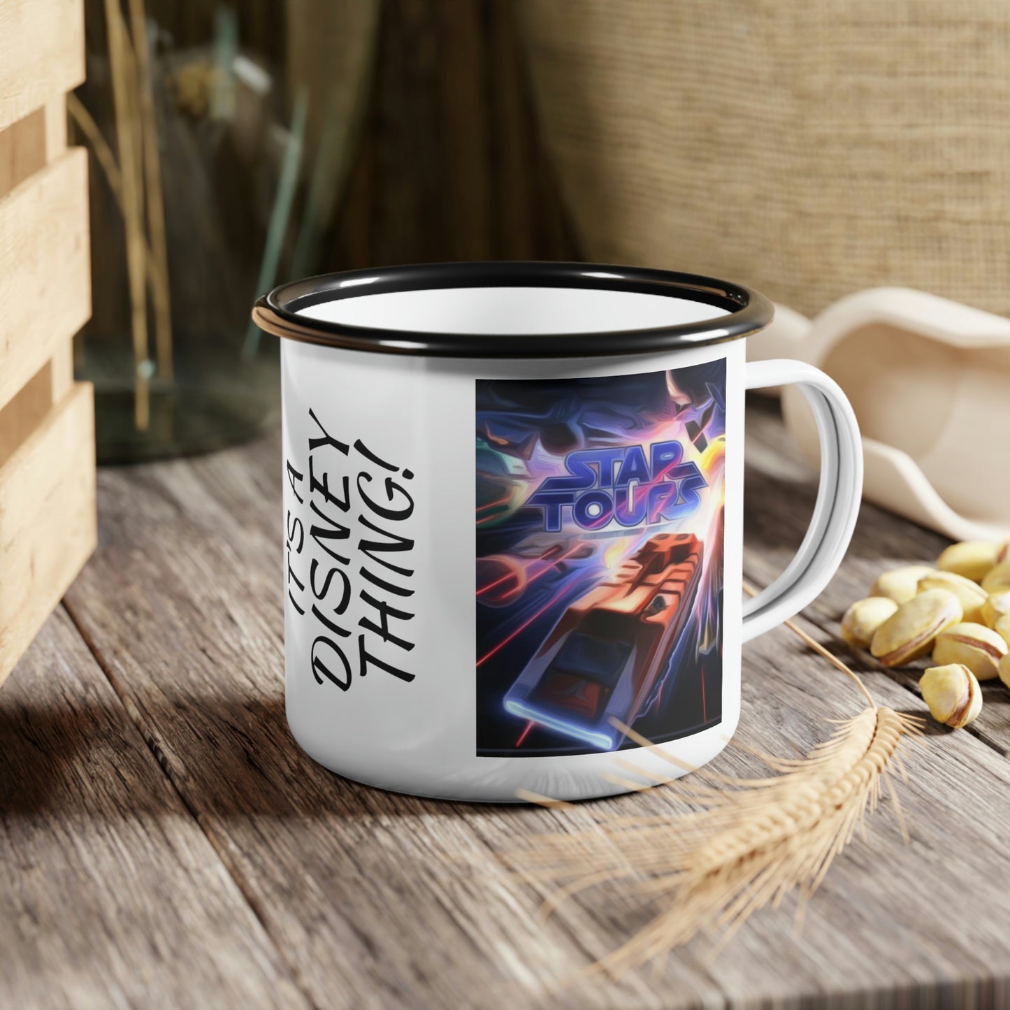 A Enamel Camp Cup Disneyland ~Star Tours~ It's A Disney Thing!