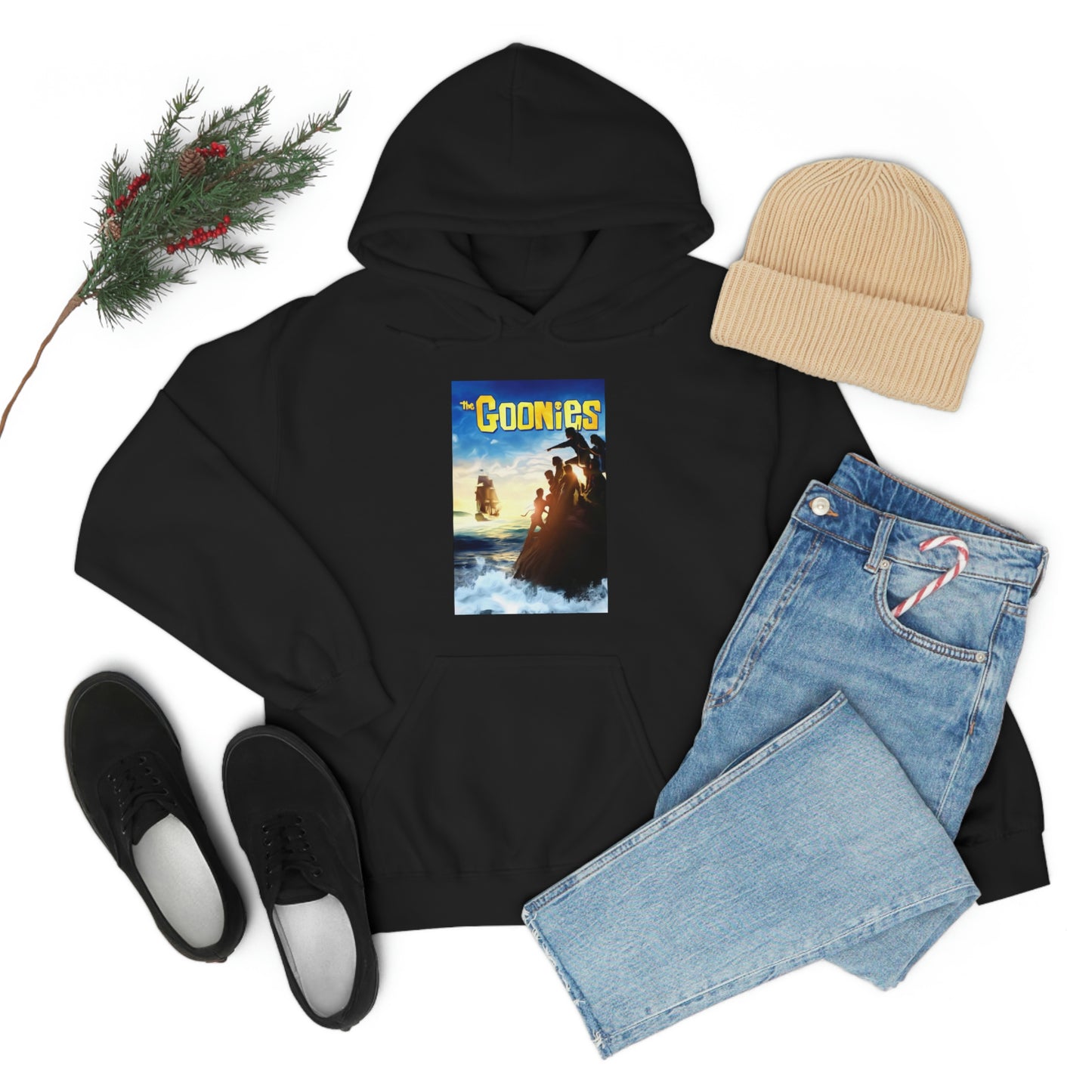 Unisex Heavy Blend™ Hooded Sweatshirt The Goonies Movie Poster