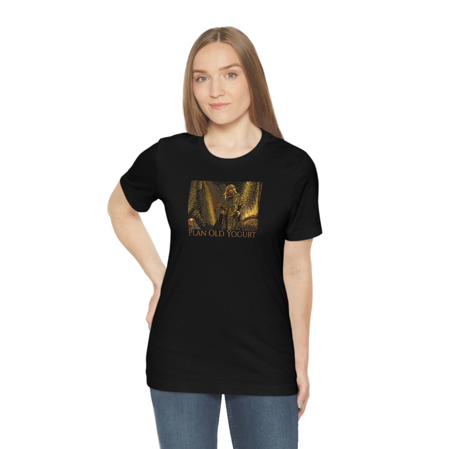 Unisex Jersey Short Sleeve Tee Spaceballs ~ Plan Old Yogurt ~