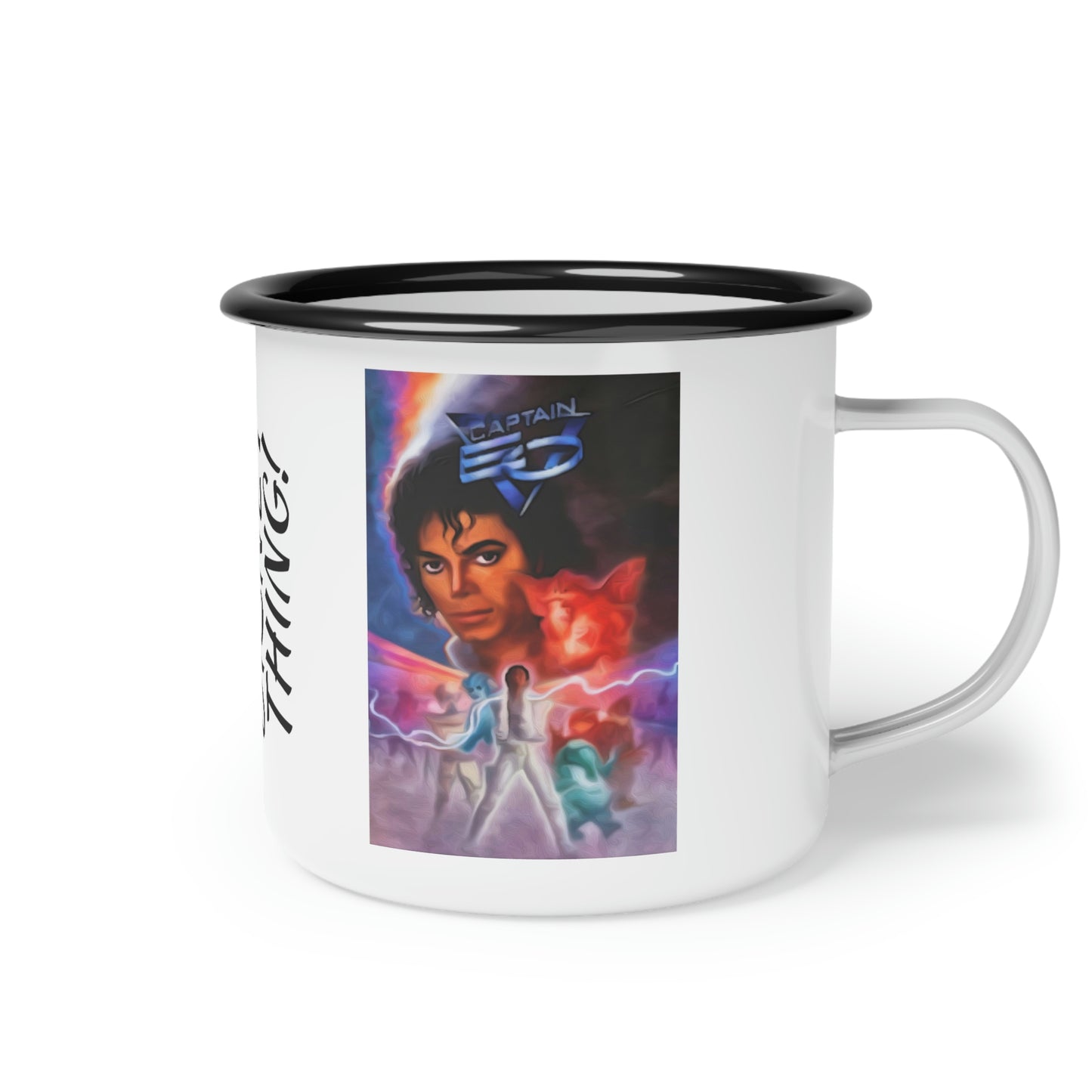 A Enamel Camp Cup Disneyland ~Captain EO~ It's A Disney Thing!
