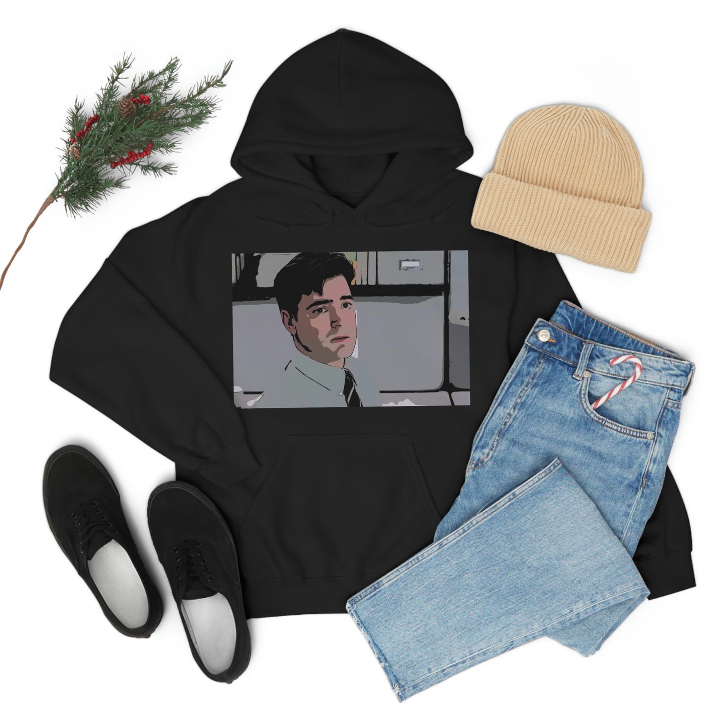 Unisex Heavy Blend™ Hooded Sweatshirt Office space ~ Peter
