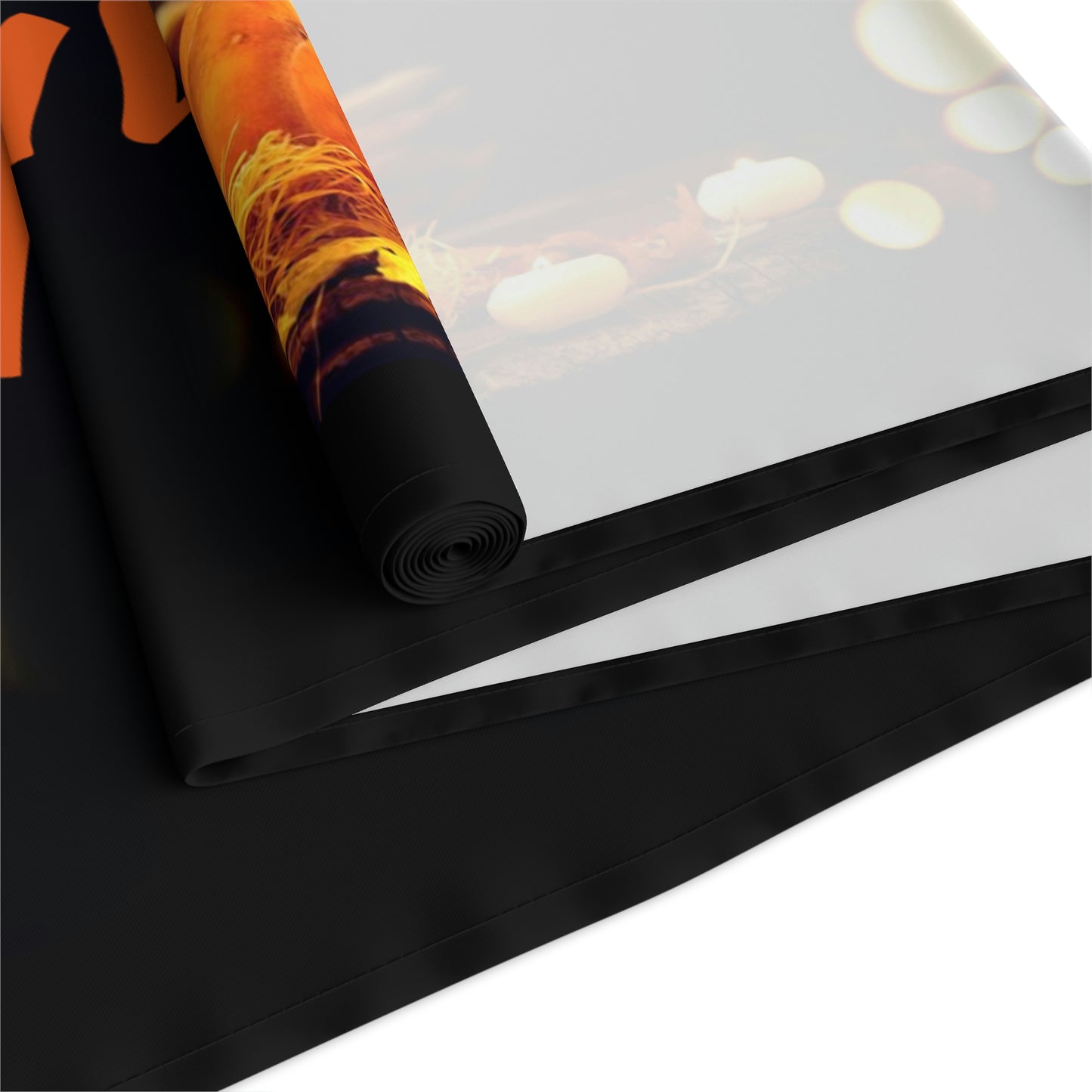 Table Runner (Cotton, Poly) Thanks Giving ~A Time For Giving~