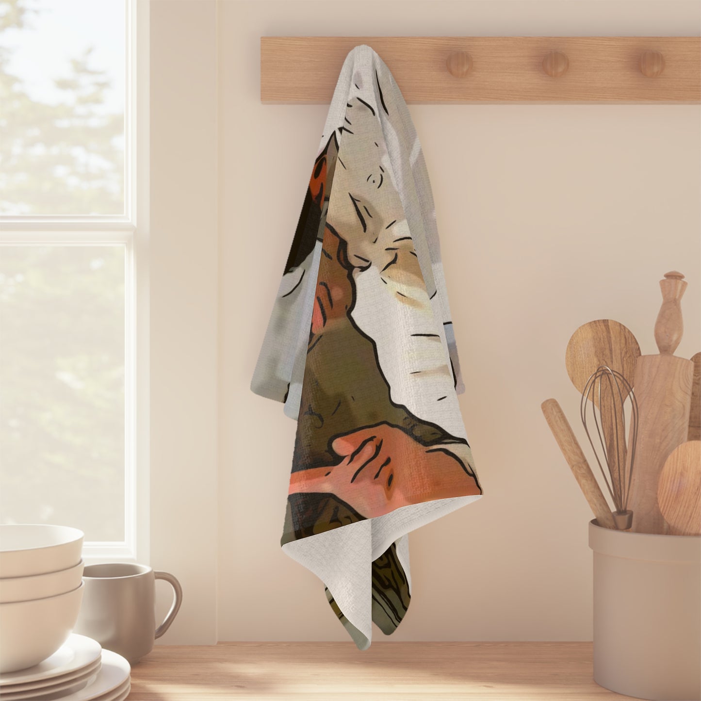 Soft Tea Towel Seinfeld ~ No soup for you!