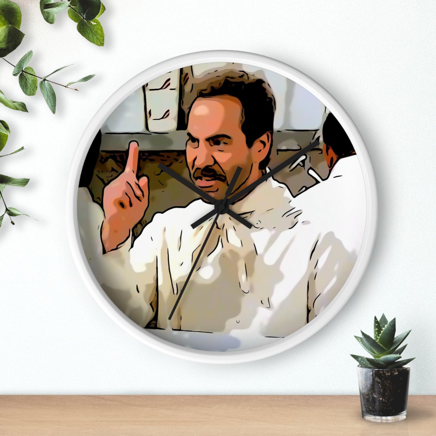 Wall clock Seinfeld No Soup For you!