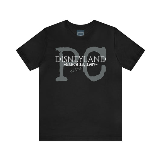 Unisex Jersey Short Sleeve Tee Disneyland pirates of the Caribbean opening day