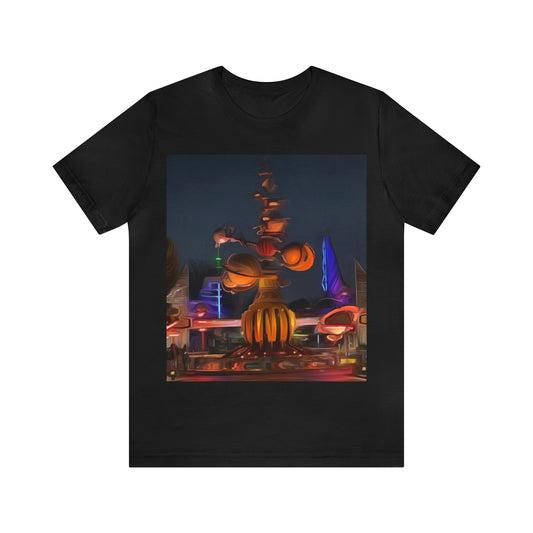 Unisex Jersey Short Sleeve Tee Painting of It's A Disney Thing! ASTRO ORBITOR