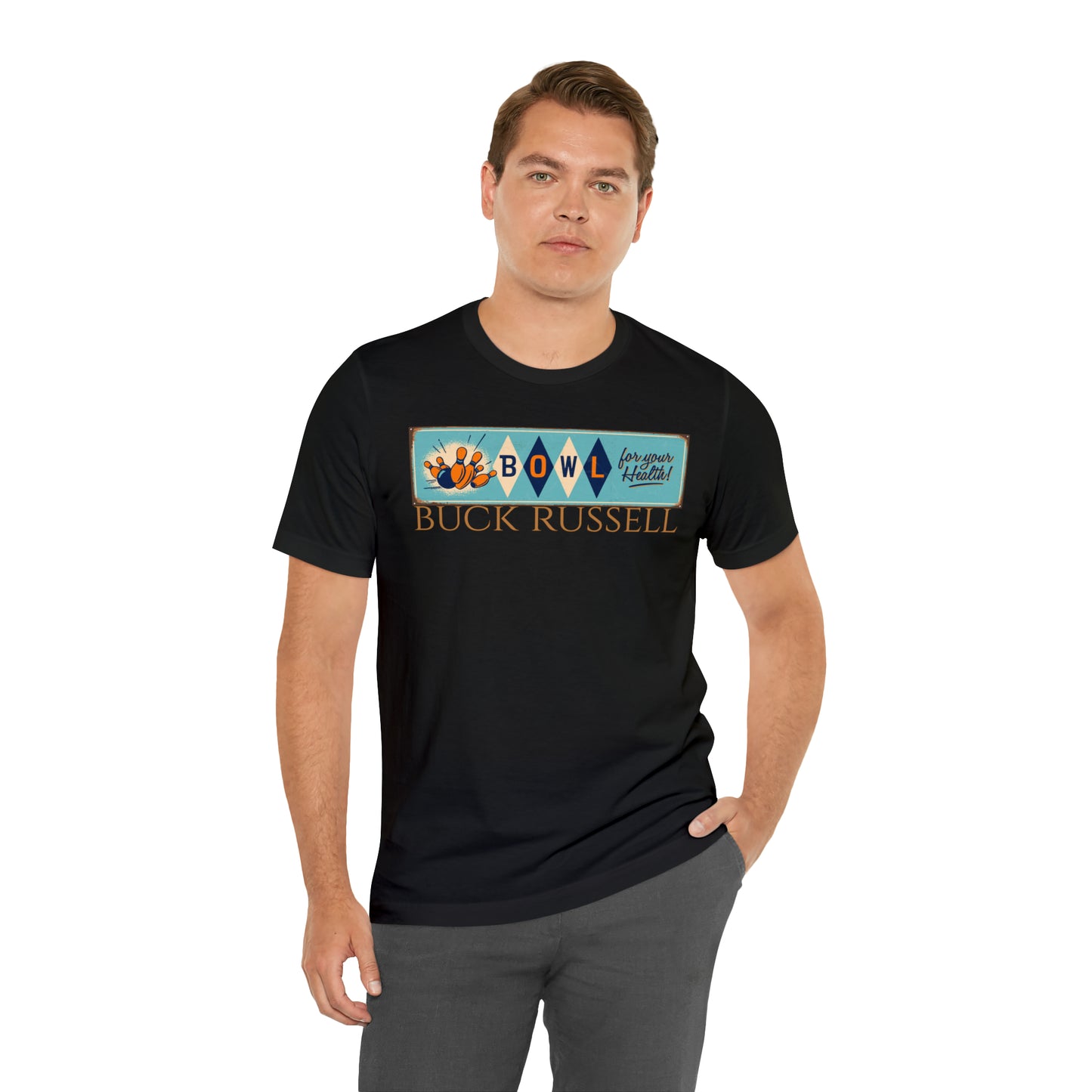 Unisex Jersey Short Sleeve Tee Uncle Buck ~ Buck Russell
