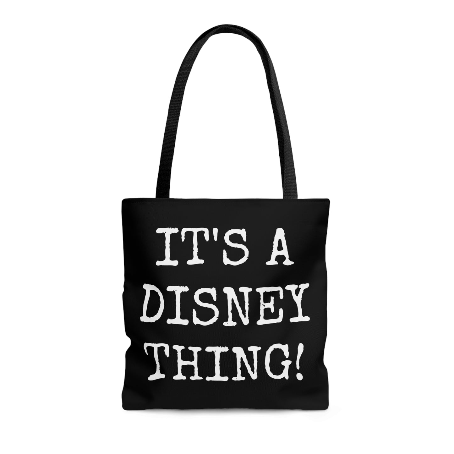 AOP Tote Bag Painting of Disneyland Mr. Toad Wild Ride