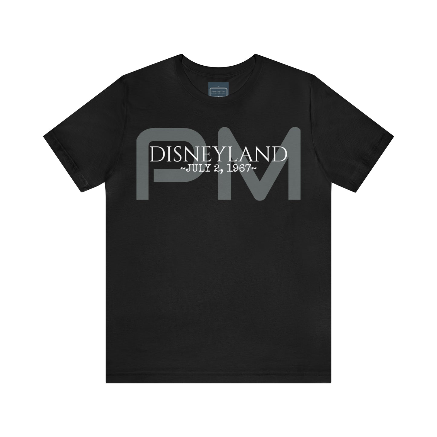 Unisex Jersey Short Sleeve Tee Disneyland people mover Ride Opening day 1967