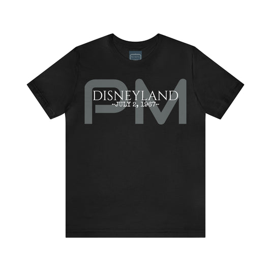 Unisex Jersey Short Sleeve Tee Disneyland people mover Ride Opening day 1967