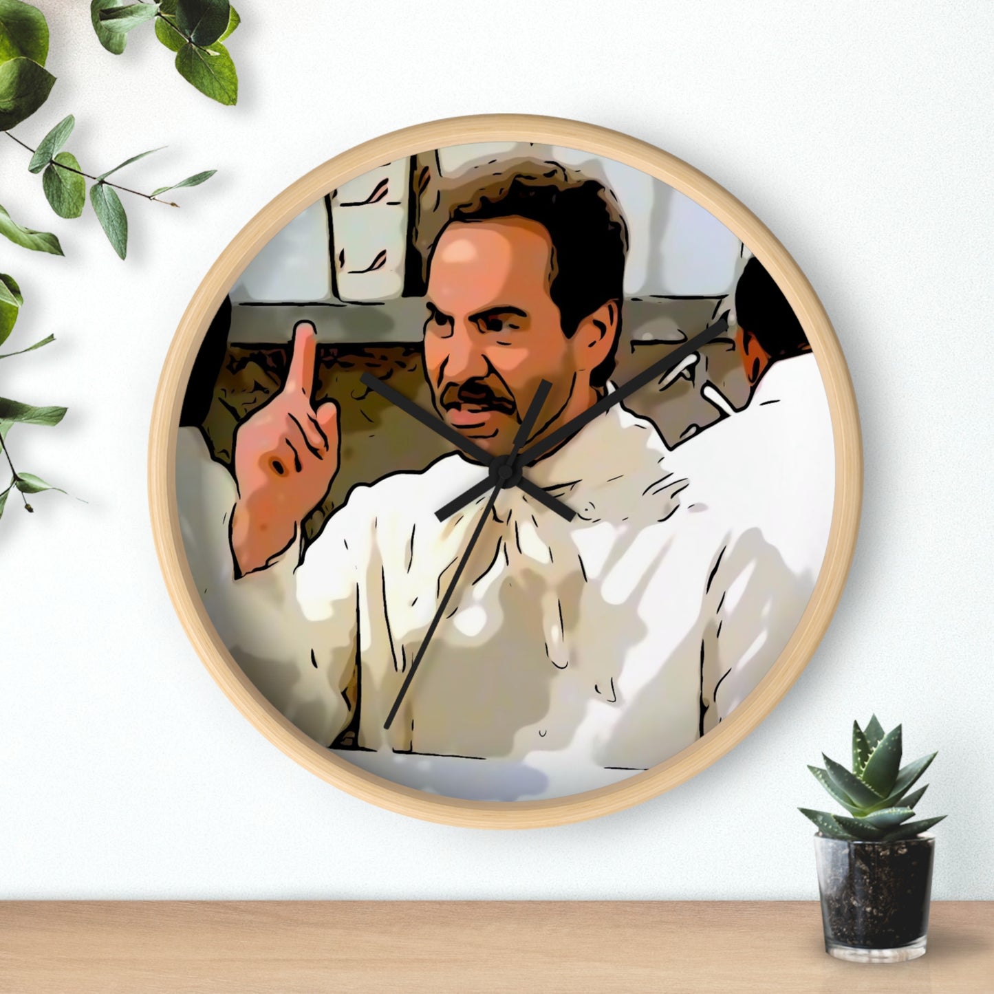 Wall clock Seinfeld No Soup For you!