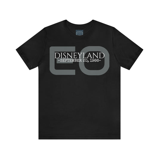 Unisex Jersey Short Sleeve Tee Disneyland Resort Captain EO show opening date