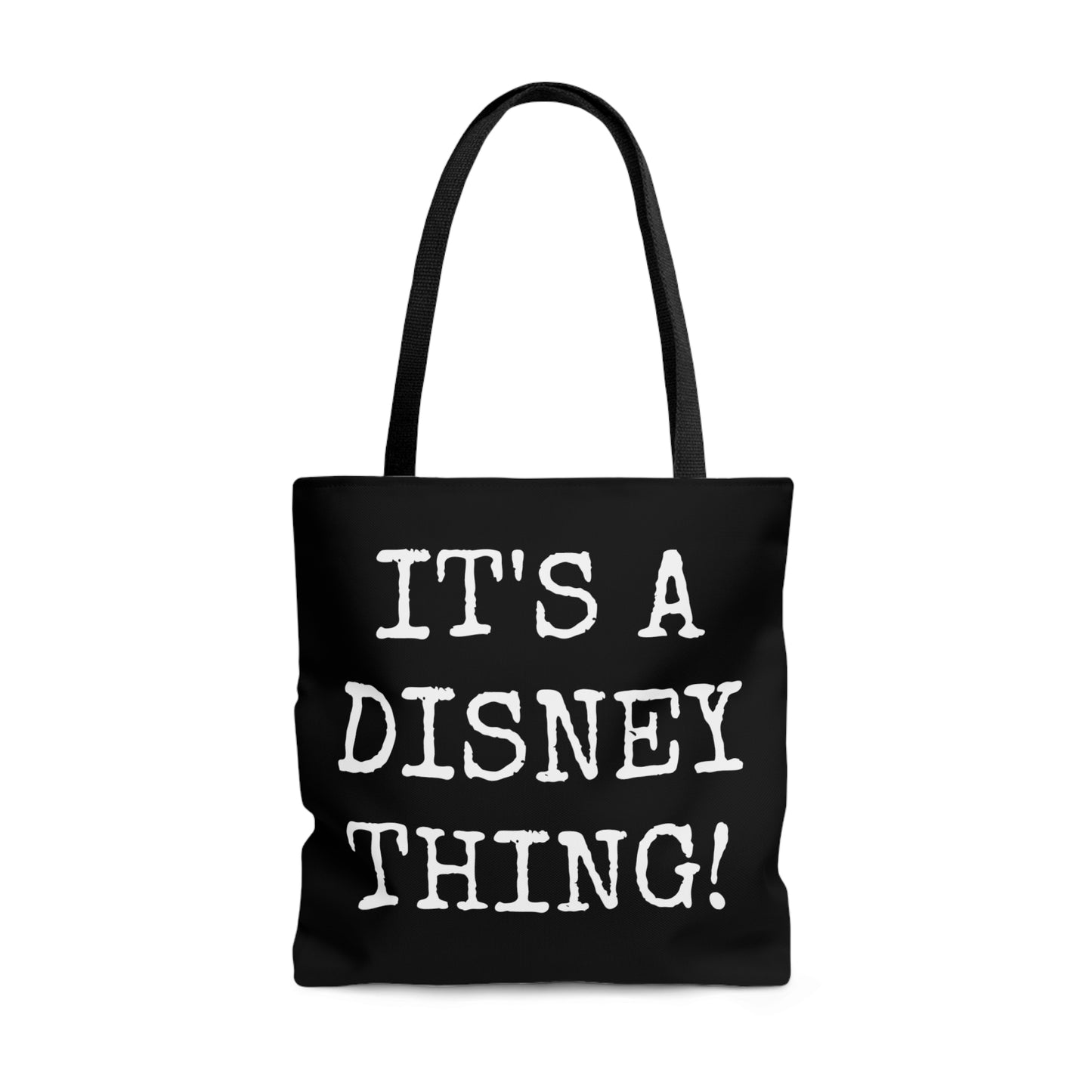 AOP Tote Bag Painting of Disneyland Mr. Toad Wild Ride
