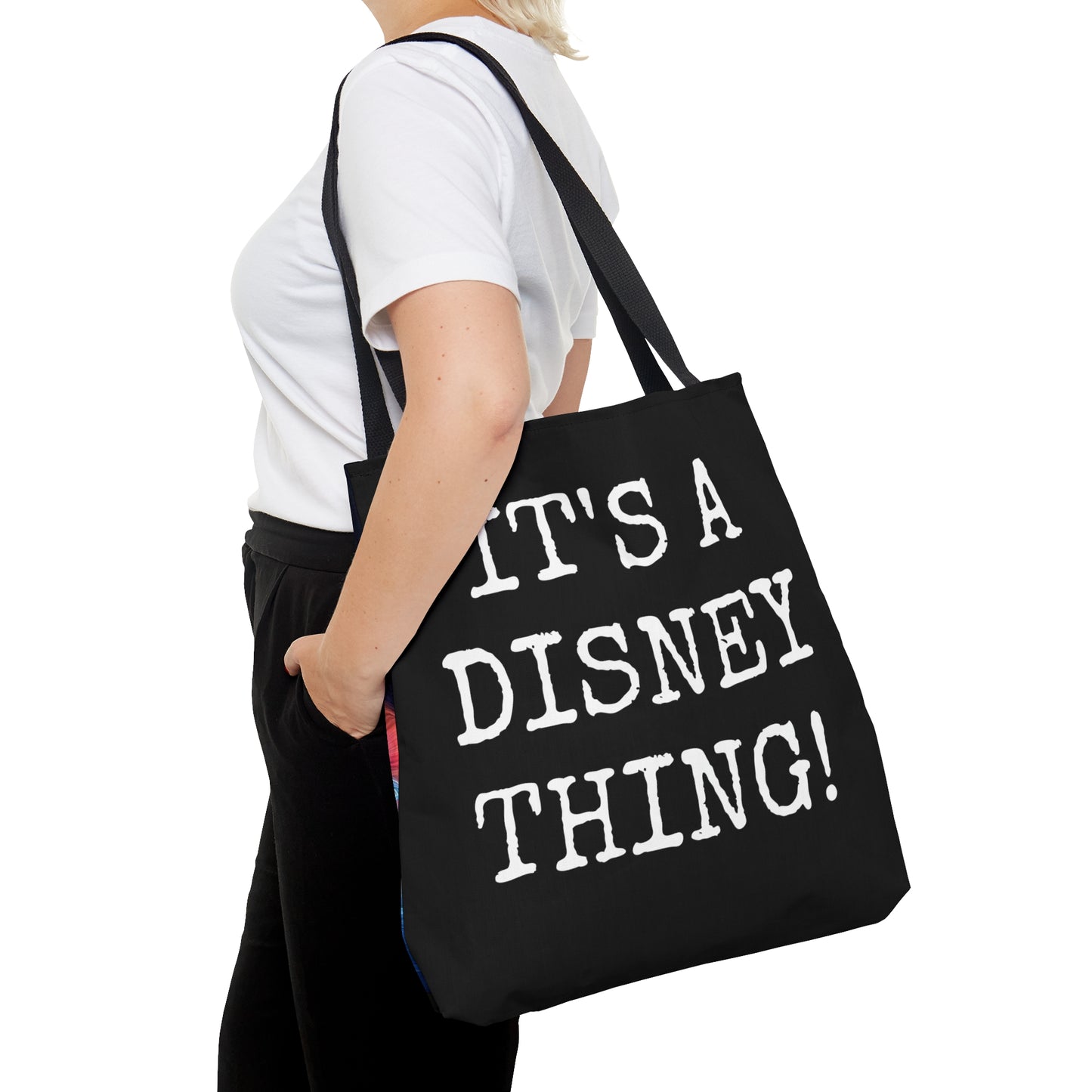 AOP Tote Bag Painting of Disneyland Resort DCA Radiator Springs Land