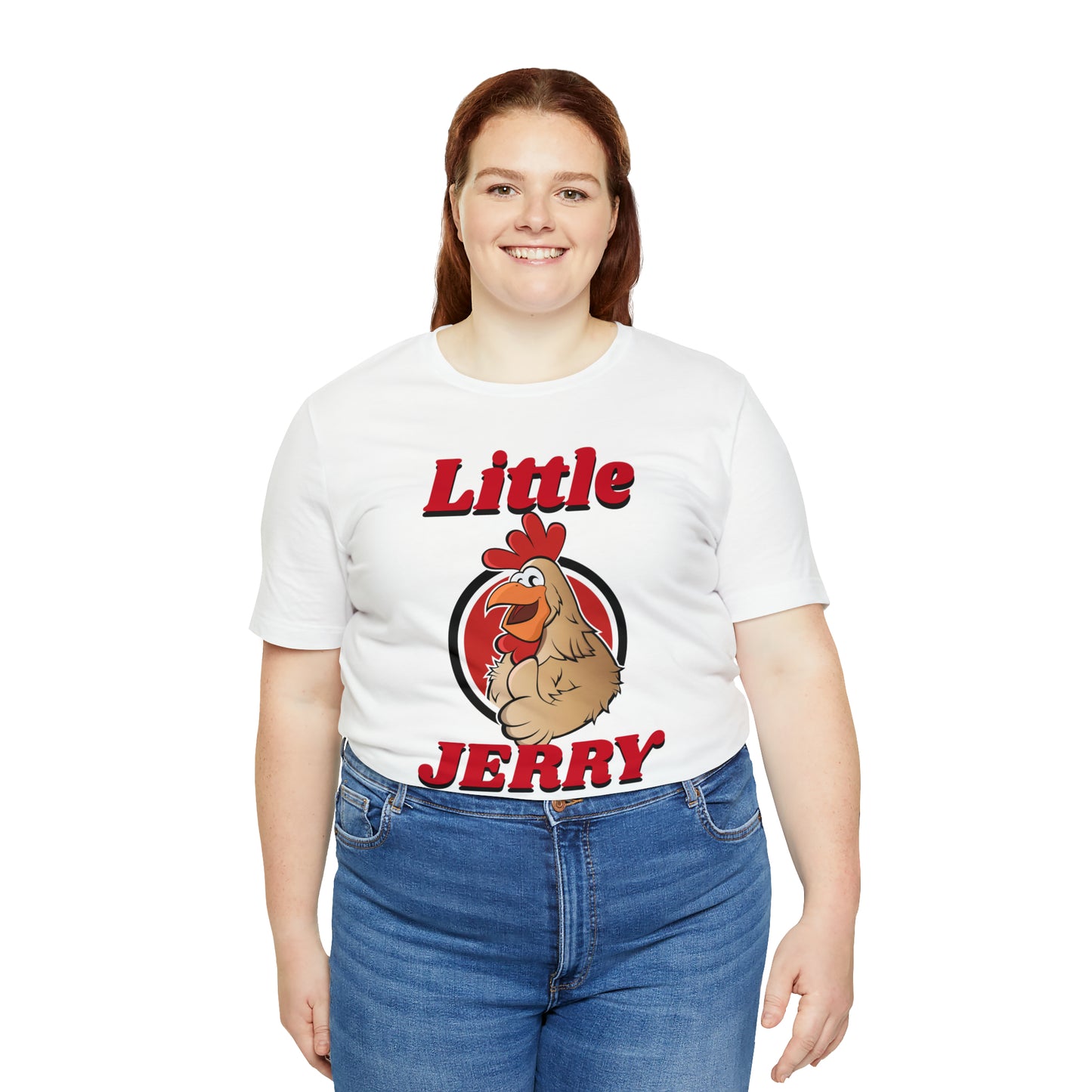 Unisex Jersey Short Sleeve Tee Seinfeld tv show - It's little Jerry. chicken