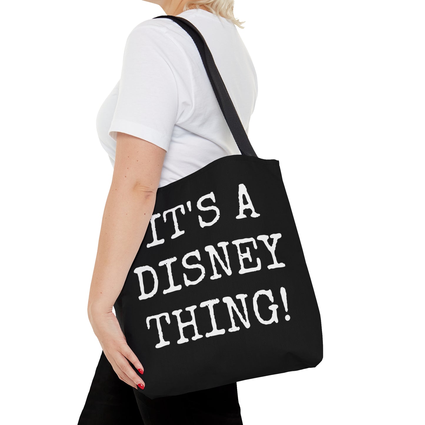 AOP Tote Bag Painting of Disneyland Mr. Toad Wild Ride
