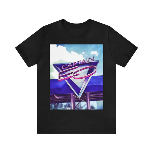 Unisex Jersey Short Sleeve Tee Painting of It's A Disney Thing! CAPTAIN EO