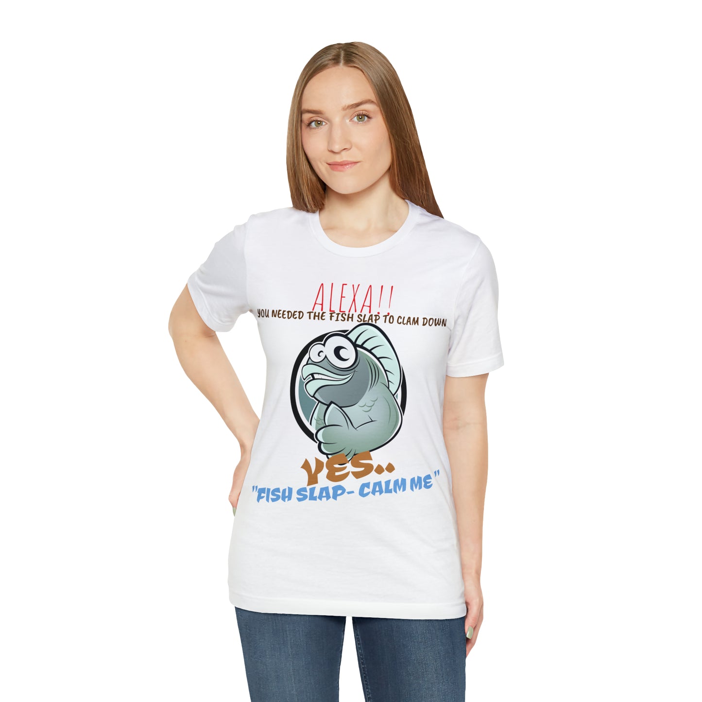Unisex Jersey Short Sleeve Tee 50 First Dates ~ Fish Slap!