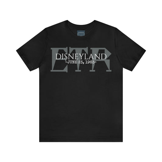 Unisex Jersey Short Sleeve Tee Disneyland enchanted Tiki Room Opening day 1963
