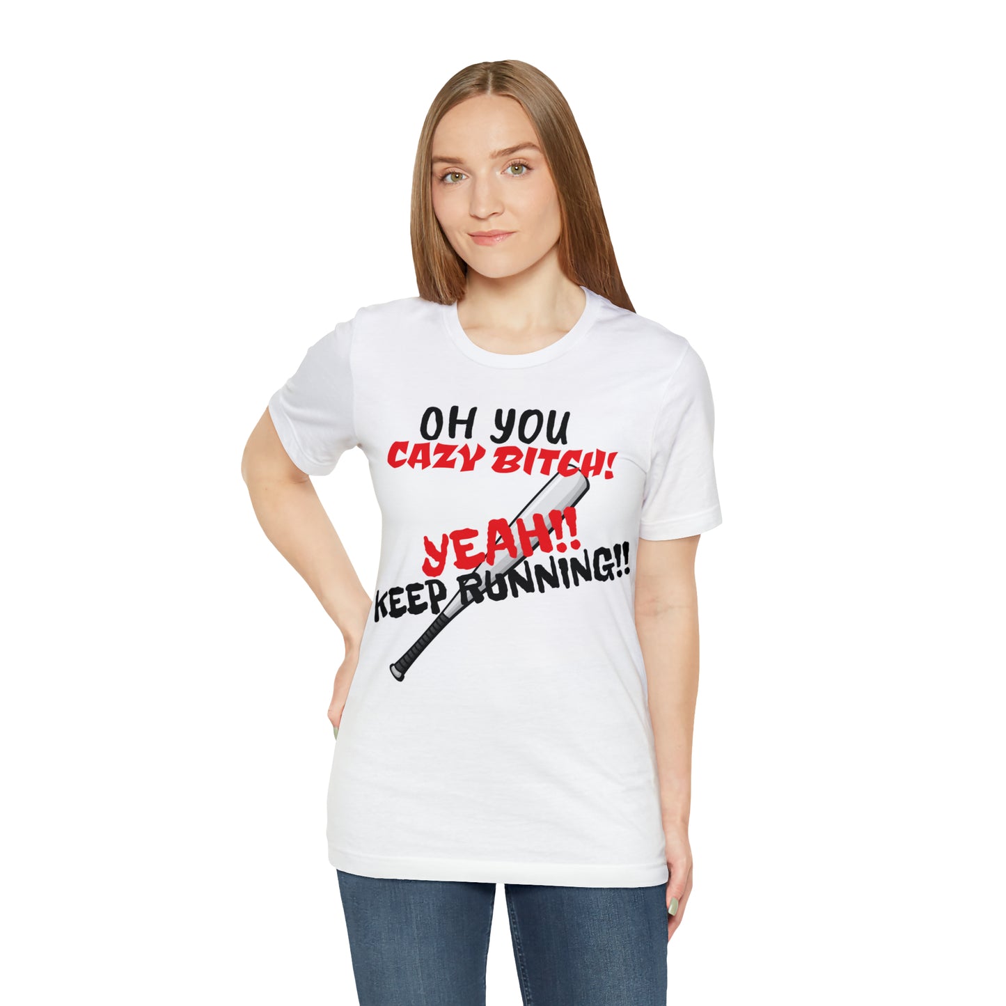 Unisex Jersey Short Sleeve Tee 50 First Dates Movie~ KEEP RUNING!