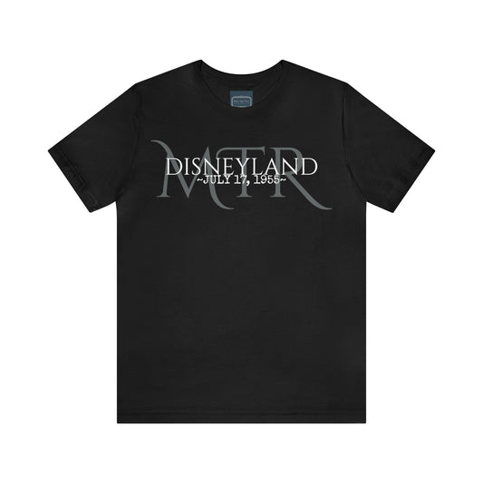 Unisex Jersey Short Sleeve Tee Disneyland Mark Twain Riverboat open day 1955