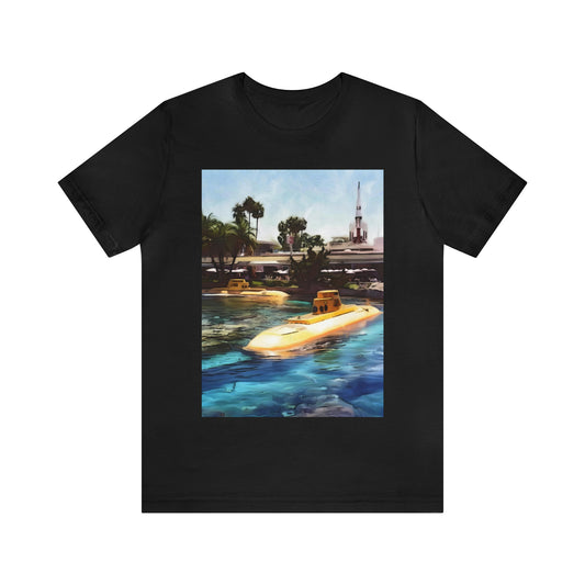 Unisex Jersey Short Sleeve Tee Painting of It's A Disney Thing! SUBMARINE VOYAGE