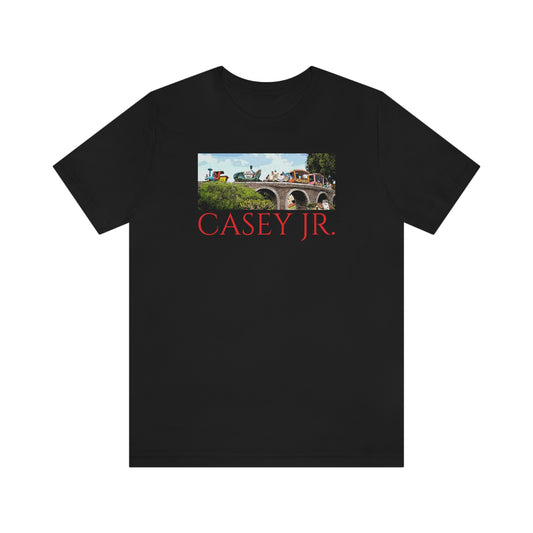 Unisex Jersey Short Sleeve Tee Disneyland Casey jr. train ride