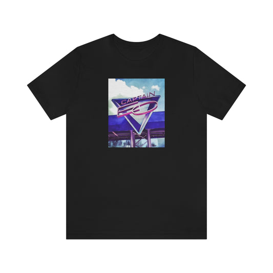 Unisex Jersey Short Sleeve Tee CAPTAIN EO