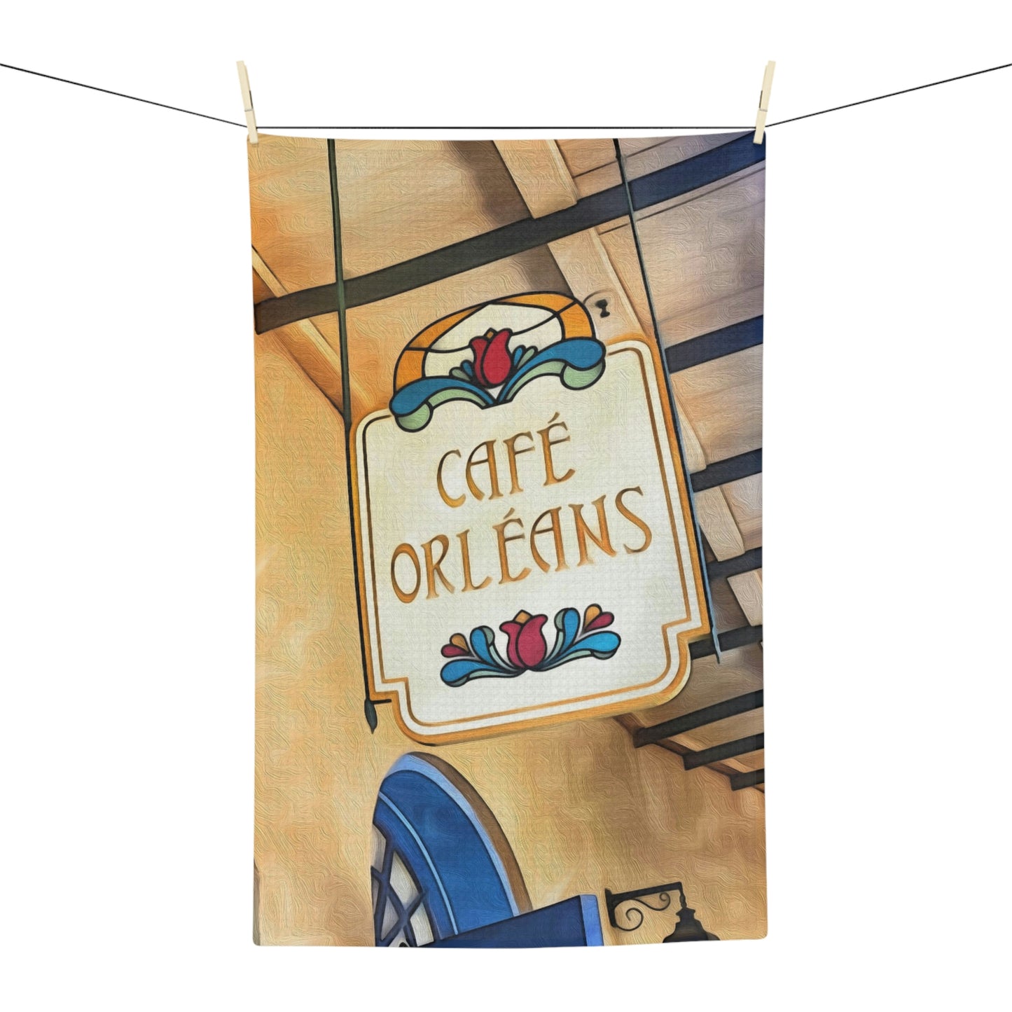 Soft Tea Towel Disneyland ~ Cafe Orleans ~ Food