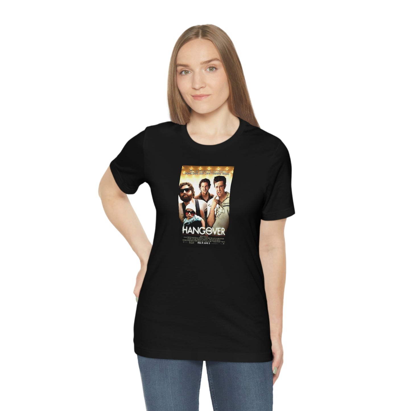 Unisex Jersey Short Sleeve Tee ~ The Hangover Movie ~ Poster