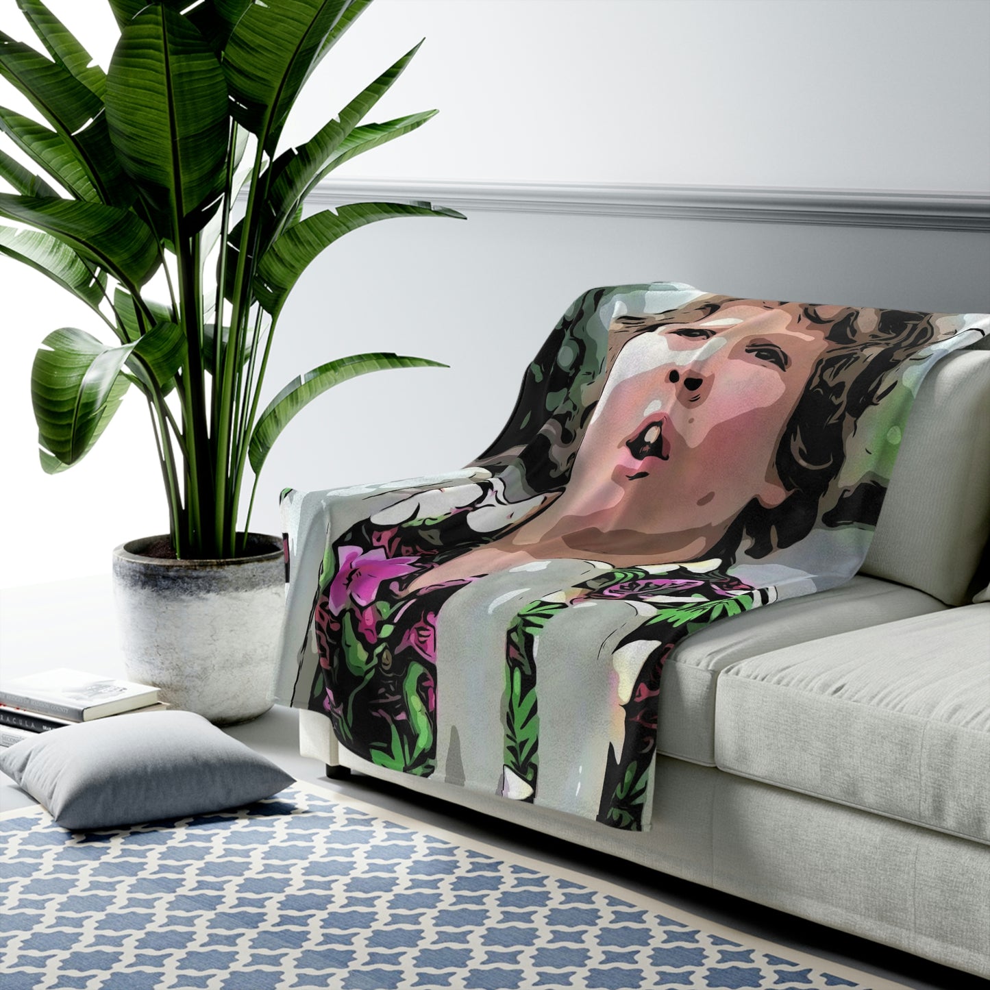 Velveteen Plush Blanket The Goonies Chunk