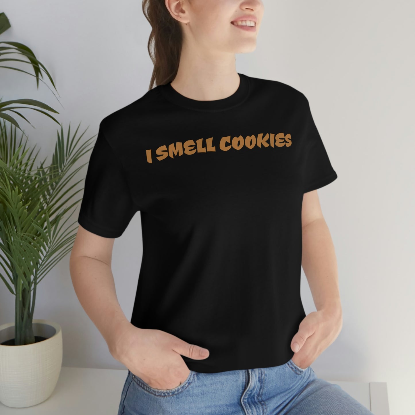 Unisex Jersey Short Sleeve Tee Nacho Libre "I Smell Cookies"