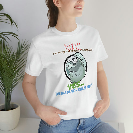 Unisex Jersey Short Sleeve Tee 50 first dates FISH SLAP