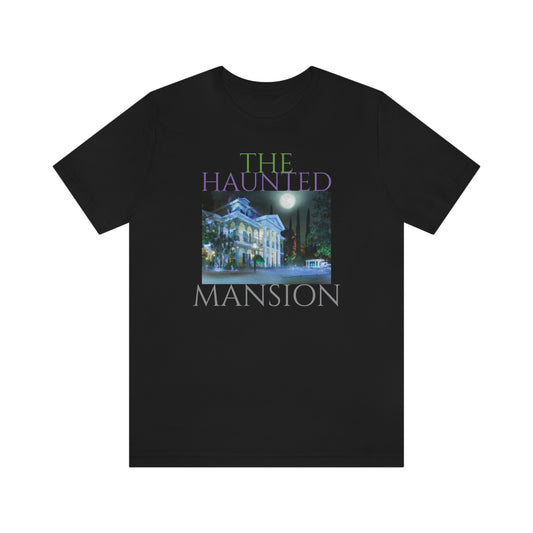 Unisex Jersey Short Sleeve Tee Disneyland HAUNTED MANSION
