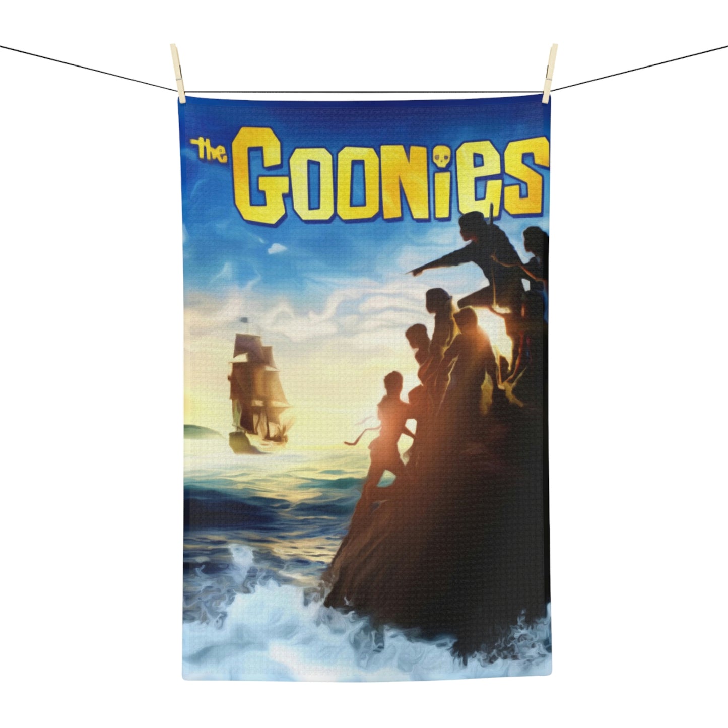 Soft Tea Towel ~The Goonies ~ Movie Poster