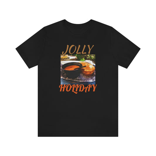 Unisex Jersey Short Sleeve Tee Disneyland JOLLY HOLIDAY COMBO