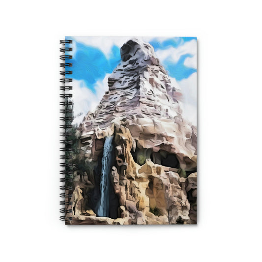 Spiral Notebook - Disneyland Matterhorn Mountain