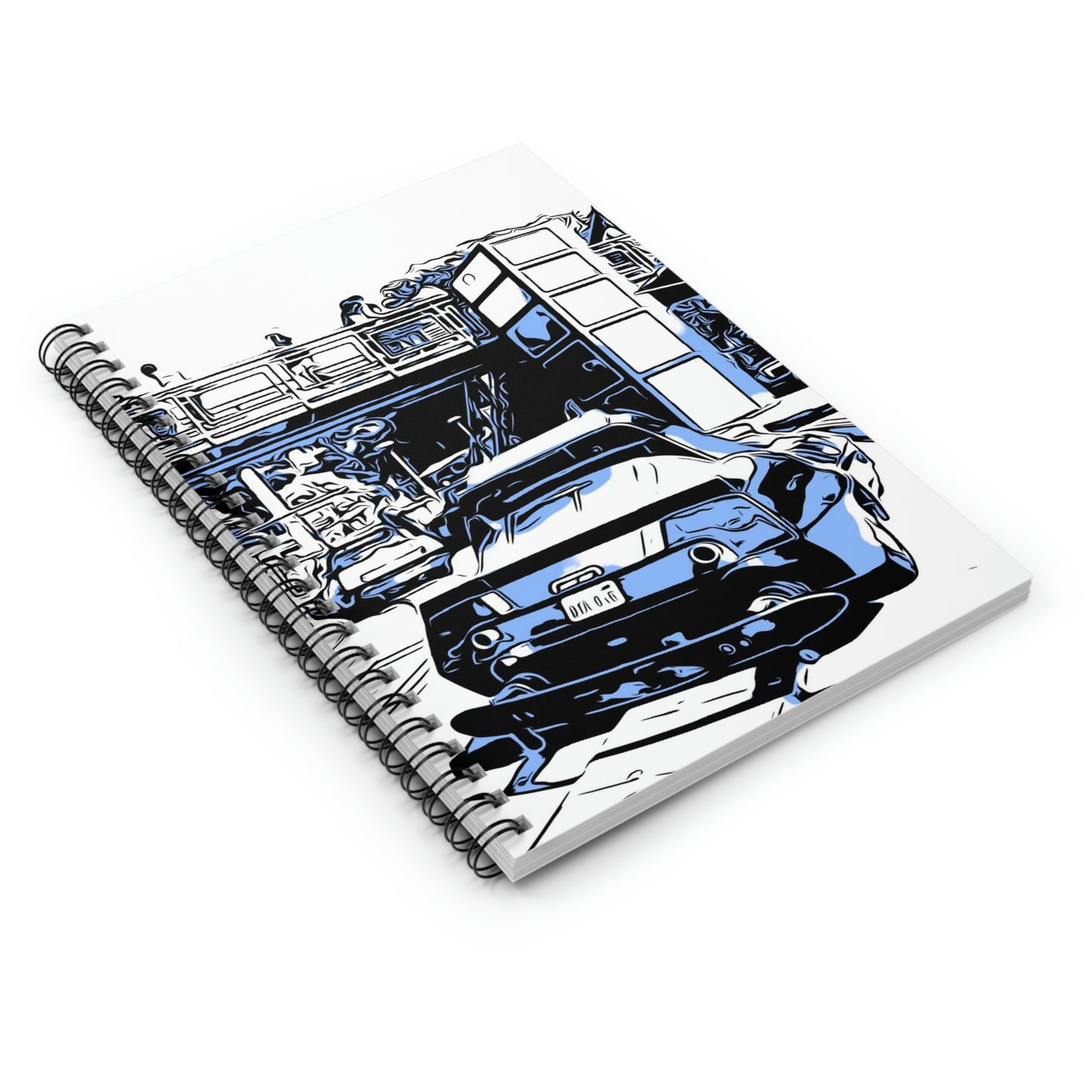 Spiral Notebook - Disneyland Autopia