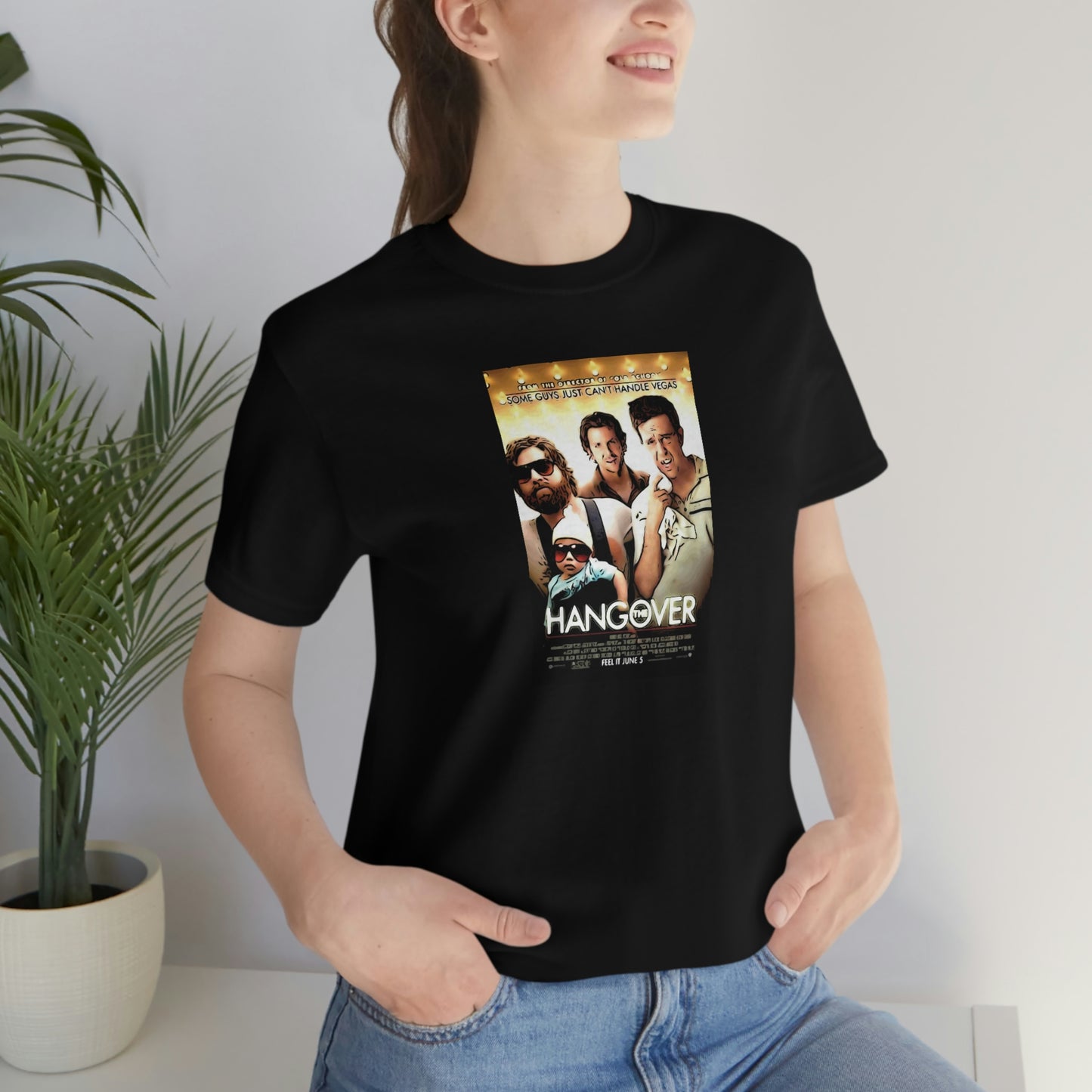 Unisex Jersey Short Sleeve Tee ~ The Hangover Movie ~ Poster