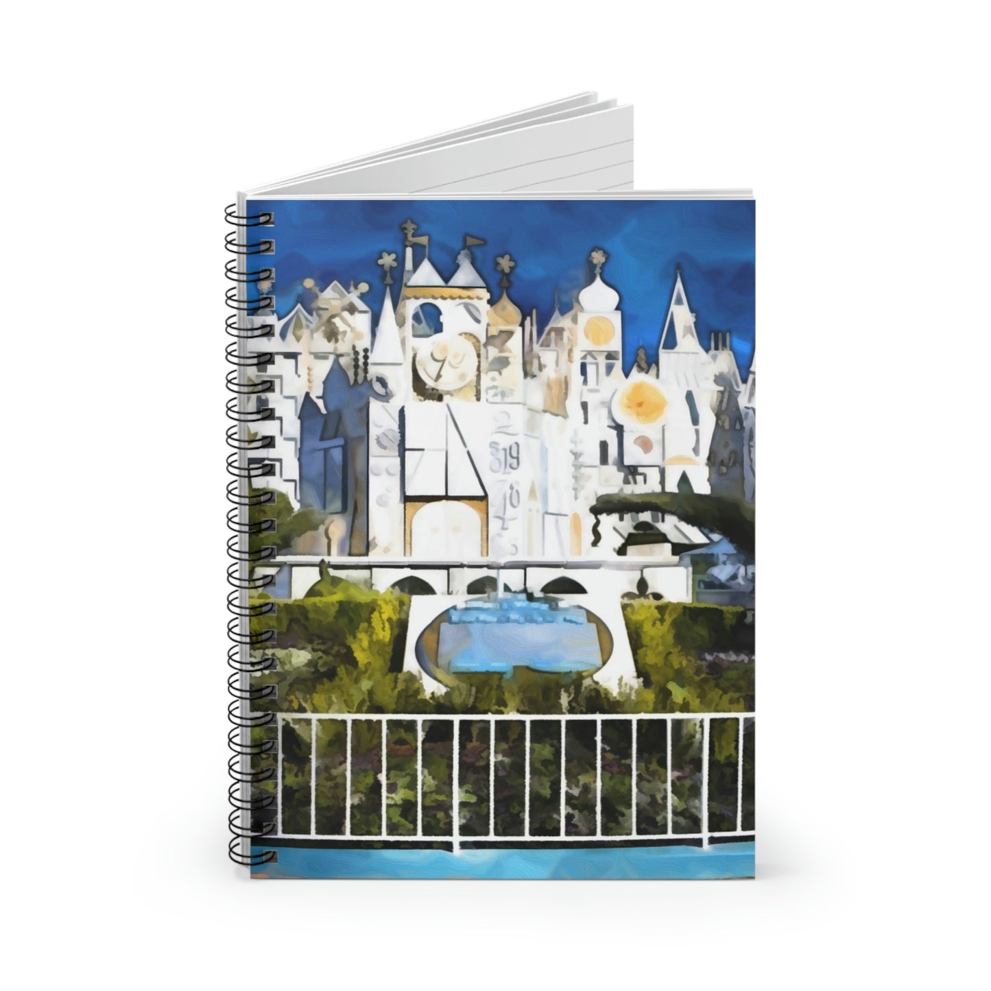 Spiral Notebook - Disneyland It's a Small World Ride