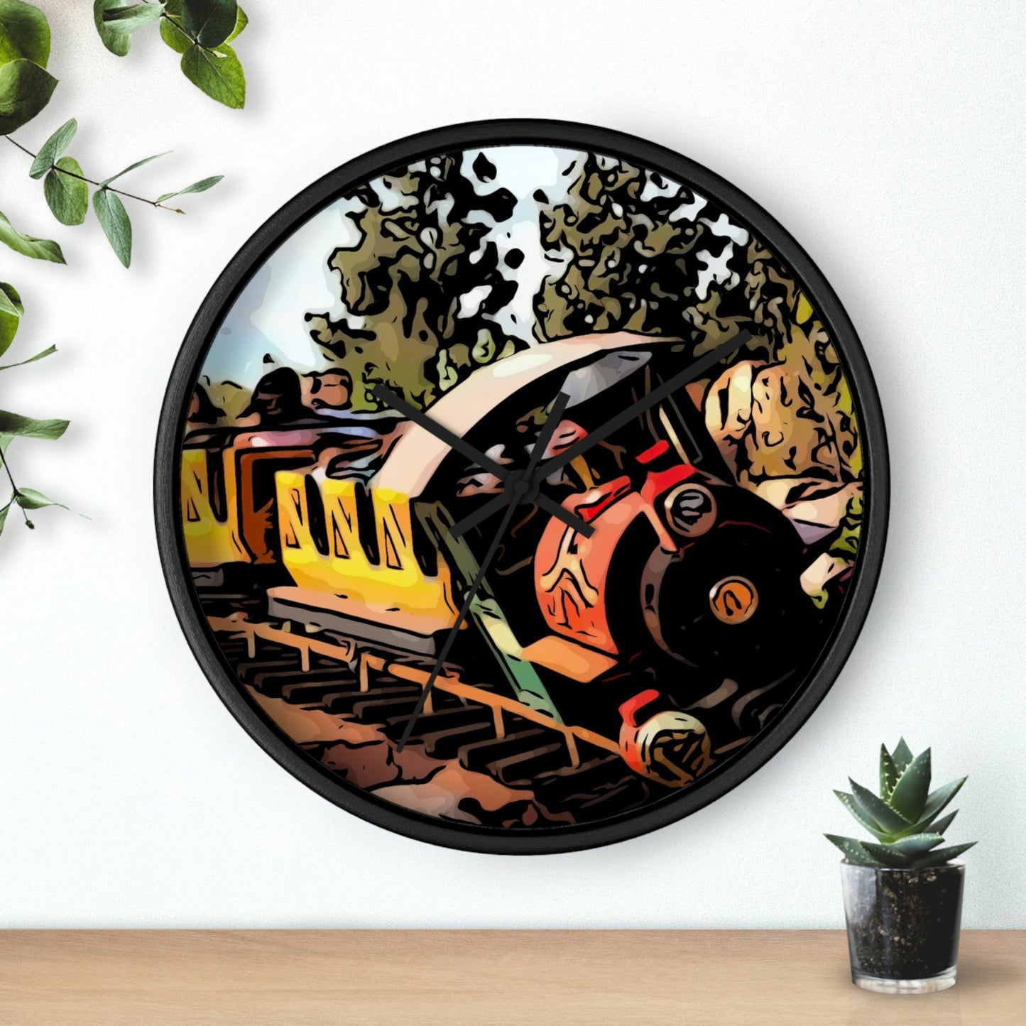 Wall clock Disneyland Big Thunder Mountain Railroad